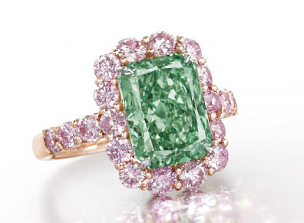 $16.8 Million Auction Record for Green Diamond