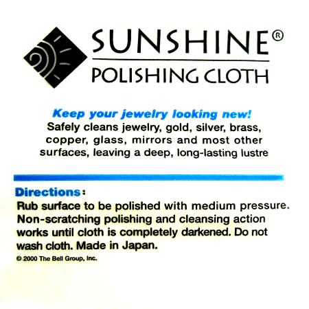 Sunshine Polishing Cloth